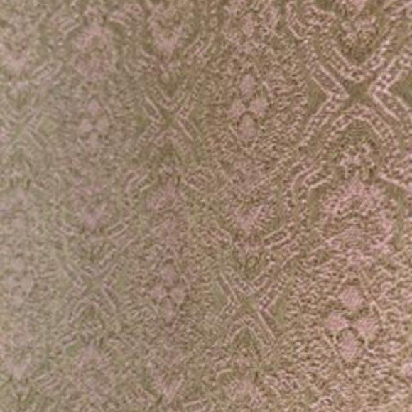 Habitat Clothes to Live in Women's Brocade Blouse/Jacket, Shacket, Olive/Pink - Picture 9 of 10